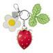 Faux Leather Cross-Stitch Kit &ndash; &ldquo;Bag Charm &ndash; Sweet Strawberry&rdquo; FLHL-165 FLHL-165 photo 2