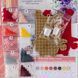 Wooden Bead Embroidery Kit &ndash; &ldquo;Christmas Ornament &ndash; Penguin In Red&rdquo; FLK-234 FLK-234 photo 3