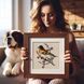 Cross-Stitch Pattern &ndash; "Brambling" WLP-046 WLP-046 photo 8
