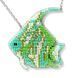 Bead Embroidery Kit (Plastic Base) &ndash; &ldquo;Turquoise Fish&rdquo; (Double-Sided) FLPL-100 FLPL-100 photo 3