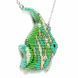 Bead Embroidery Kit (Plastic Base) &ndash; &ldquo;Turquoise Fish&rdquo; (Double-Sided) FLPL-100 FLPL-100 photo 6