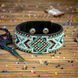 Faux Leather Bead Embroidery Kit &ndash; &ldquo;Bracelet&rdquo; (3 &times; 22 cm) FLBB-016 Black FLBB-016 photo 1