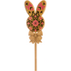 Wooden Bead Embroidery Topper &ndash; &ldquo;Bunny&rdquo; FLK-183 FLK-183 photo 2