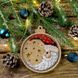 Wooden Bead Embroidery Kit &ndash; &ldquo;Christmas Ornament &ndash; Santa Under the Stars&rdquo; FLK-365 FLK-365 photo 1