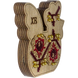 Wooden Bead Embroidery Kit &ndash; &ldquo;Box-Bunny&rdquo; (Double-Sided) FLK-415 FLK-415 photo 7