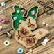 Wooden Bead Embroidery Kit &ndash; &ldquo;Box-Bunny&rdquo; (Double-Sided) FLK-415 FLK-415 photo 1