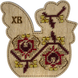 Wooden Bead Embroidery Kit &ndash; &ldquo;Box-Bunny&rdquo; (Double-Sided) FLK-415 FLK-415 photo 6