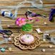 Wooden Bead Embroidery Kit &ndash; &ldquo;Needle Case &ndash; Bird With Flower&rdquo; FLK-477 FLK-477 photo 1