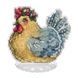 Plastic Cross-Stitch Kit &ndash; "Chicken" FLX-089 FLX-089 photo 3