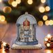 Wooden Cross-Stitch Kit &ndash; &ldquo;Snow Globe &ndash; Sky Edition&rdquo; FLW-049 FLW-049 photo 1