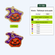 Wooden Embroidery Blanks Set &ndash; &ldquo;Halloween&rdquo; FLSW-010 FLSW-010 photo 15