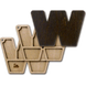 Bead Organizer &ndash; &ldquo;Letter W (Alphabet)&rdquo; FLZB-169(W) FLZB-169(W) photo 4
