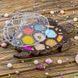 Bead Organizer Box &ndash; &ldquo;Turtle&rdquo;, With Clear Lid FLZB-119 FLZB-119 photo 1