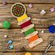 Wooden Embroidery Blank &ndash; &ldquo;Floss Bobbin&rdquo; FLHW-003 FLHW-003 photo 1