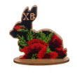 Wooden Bead Embroidery Kit &ndash; &ldquo;Bunny&rdquo; FLK-160 FLK-160 photo 4