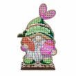 Wooden Bead Embroidery Kit &ndash; &ldquo;Cheerful Gnome&rdquo; FLK-544 FLK-544 photo 6