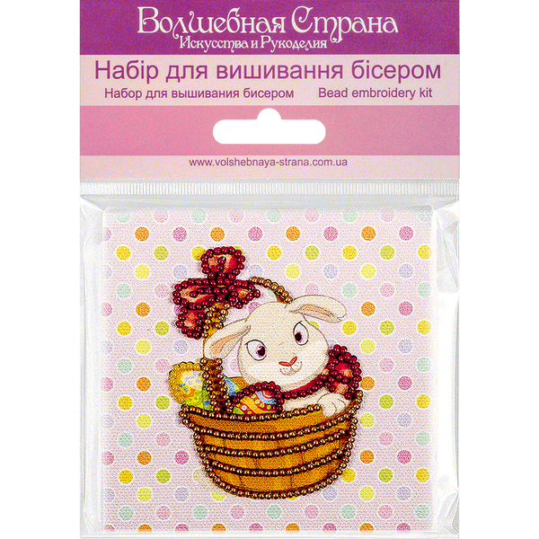 Bead embroidery magnet FLA-260
