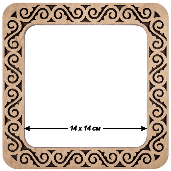 Magnetic Embroidery Frame (14 &times; 14 cm inner size) FLMP-001