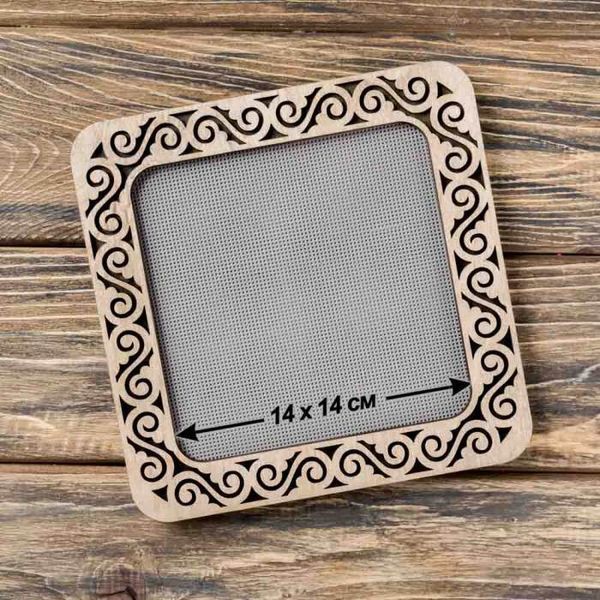 Magnetic Embroidery Frame (14 &times; 14 cm inner size) FLMP-001