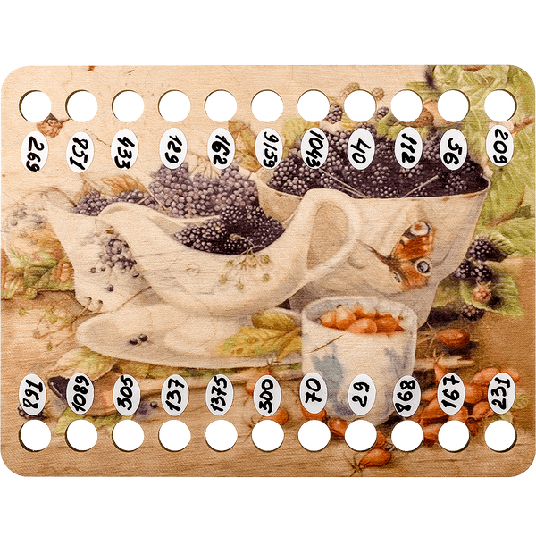Organizer Stickers &ndash; &ldquo;Oval, 9&times;13 mm, 112 pcs&rdquo; FLZ(N)-002