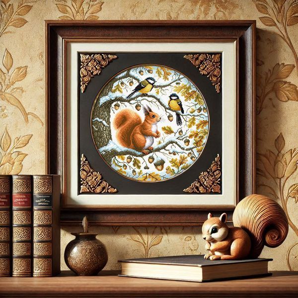 Cross-Stitch Pattern &ndash; "Forest Heights" WLP-002