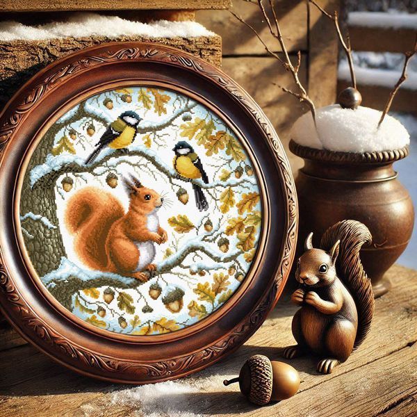 Cross-Stitch Pattern &ndash; "Forest Heights" WLP-002