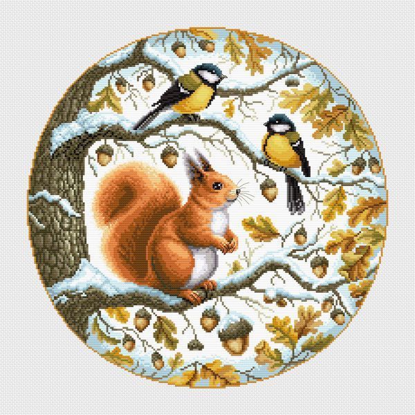 Cross-Stitch Pattern &ndash; "Forest Heights" WLP-002
