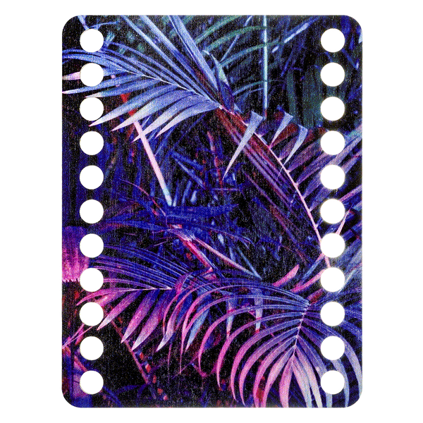 Floss Organizer &ndash; &ldquo;Neon Leaves, Rectangular&rdquo; FLZ(P)-044