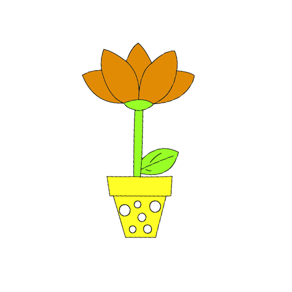 Decoration blank FLC-247 (5 pieces)