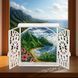 Plastic Cross-Stitch Kit &ndash; &ldquo;Tropical Shore&rdquo; FLX-129 FLX-129 photo 1