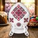 Faux Leather Cross-Stitch Kit &ndash; &ldquo;Egg with Ornament Pattern&rdquo; FLHL-125 FLHL-125 photo 1
