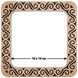 Magnetic Embroidery Frame (14 &times; 14 cm inner size) FLMP-001 FLMP-001 photo 5