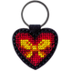 Faux Leather Cross-Stitch Kit &ndash; &ldquo;Keychain&rdquo; FLHL-020 Black FLHL-020 photo 5