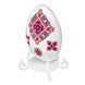 Faux Leather Cross-Stitch Kit &ndash; &ldquo;Egg with Ornament Pattern&rdquo; FLHL-125 FLHL-125 photo 4