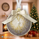 Plastic Cross-Stitch Kit &ndash; &ldquo;Christmas Ornament &ndash; Pearl Bauble&rdquo; FLX-142 FLX-142 photo 1