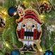 Wooden Bead Embroidery Kit &ndash; &ldquo;Christmas Ornament &ndash; Nutcracker&rdquo; FLK-392 FLK-392 photo 1
