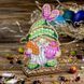 Wooden Bead Embroidery Kit &ndash; &ldquo;Cheerful Gnome&rdquo; FLK-544 FLK-544 photo 1