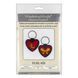 Faux Leather Cross-Stitch Kit &ndash; &ldquo;Keychain&rdquo; FLHL-020 Black FLHL-020 photo 6
