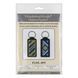 Faux Leather Cross-Stitch Kit &ndash; &ldquo;Keychain&rdquo; FLHL-059 Black FLHL-059 photo 6