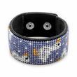 Faux Leather Bead Embroidery Kit &ndash; &ldquo;Bracelet&rdquo; (3 &times; 22 cm) FLBB-044 Black FLBB-044 photo 7