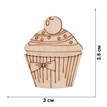 Decoration blank FLC-198 (5 pieces)