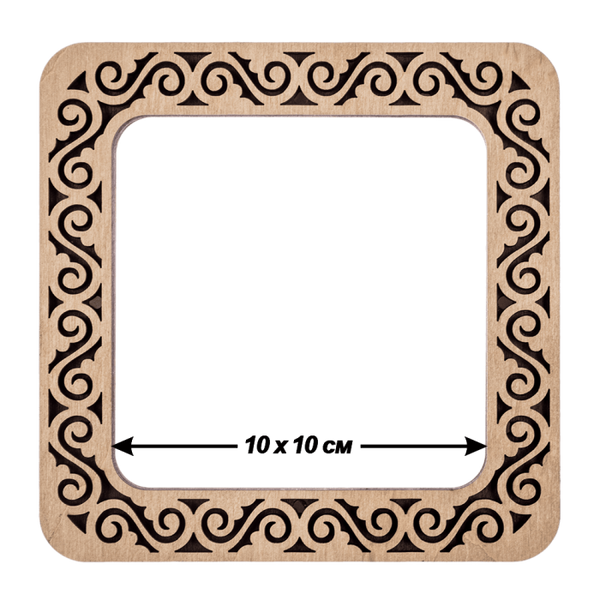 Magnetic Embroidery Frame (10 &times; 10 cm inner size) FLMP-002