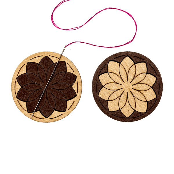Needle Minder &ndash; &ldquo;Wooden, Double-Sided&rdquo; FLMH-011(W)
