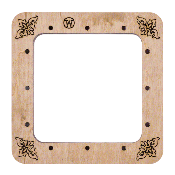 Magnetic Embroidery Frame (10 &times; 10 cm inner size) FLMP-002