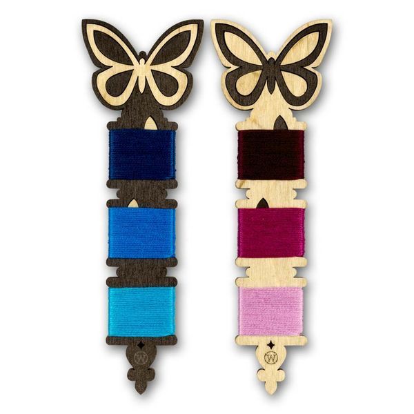 Floss Bobbins &ndash; &ldquo;Butterfly&rdquo; FLC-088(S) (2 pcs)