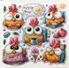 Cross-Stitch Pattern &ndash; "Cool Egg" OBP-008 OBP-008 photo 2