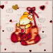Bead embroidery magnet FLA-111 FLA-111 photo 1