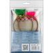 Bead Embroidery Kit (Plastic Base) &ndash; &ldquo;Christmas Ornament &ndash; Pink Fairytale&rdquo; (Double-Sided) FLPL-077 FLPL-077 photo 9