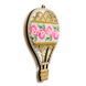 Bead Embroidery Kit (Plastic Base) &ndash; &ldquo;Christmas Ornament &ndash; Pink Fairytale&rdquo; (Double-Sided) FLPL-077 FLPL-077 photo 5