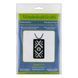 Faux Leather Bead Embroidery Kit &ndash; &ldquo;Pendant&rdquo; FLBB-079 Black FLBB-079 photo 4